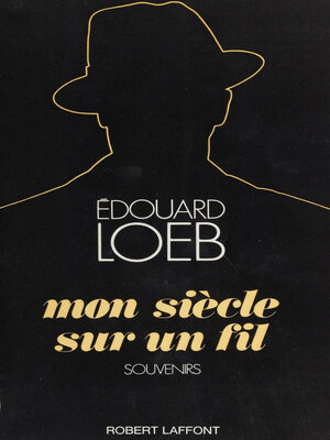 cover image of Mon siècle sur un fil